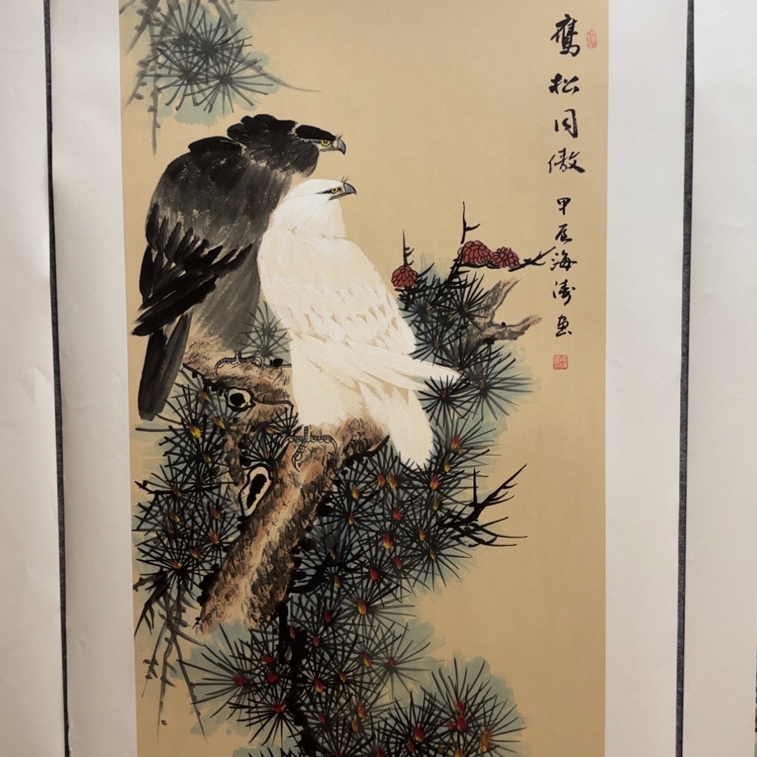 国画国画花鸟、山水精品作品