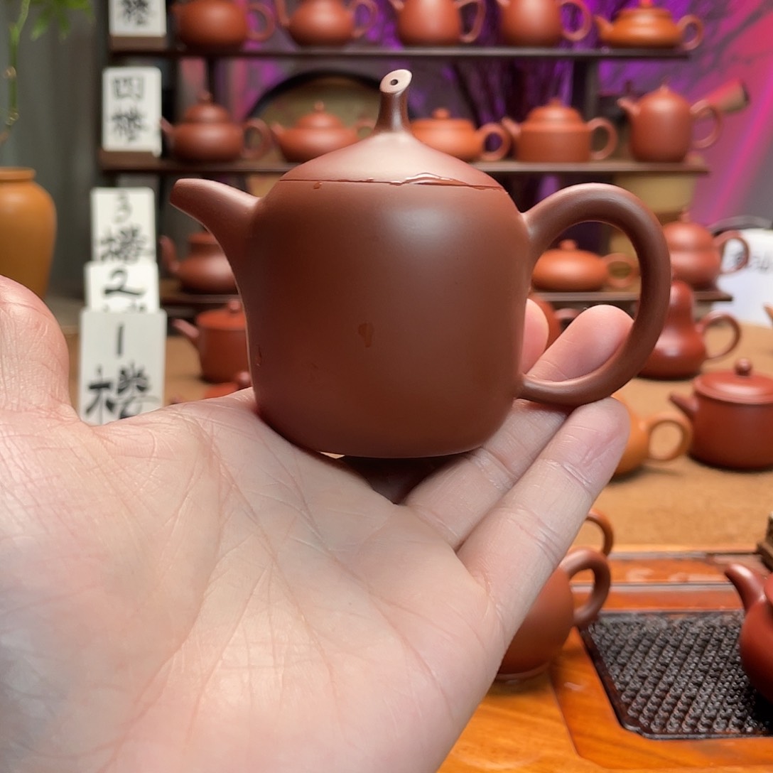 紫砂茶壶美**选精工一帆风顺80c