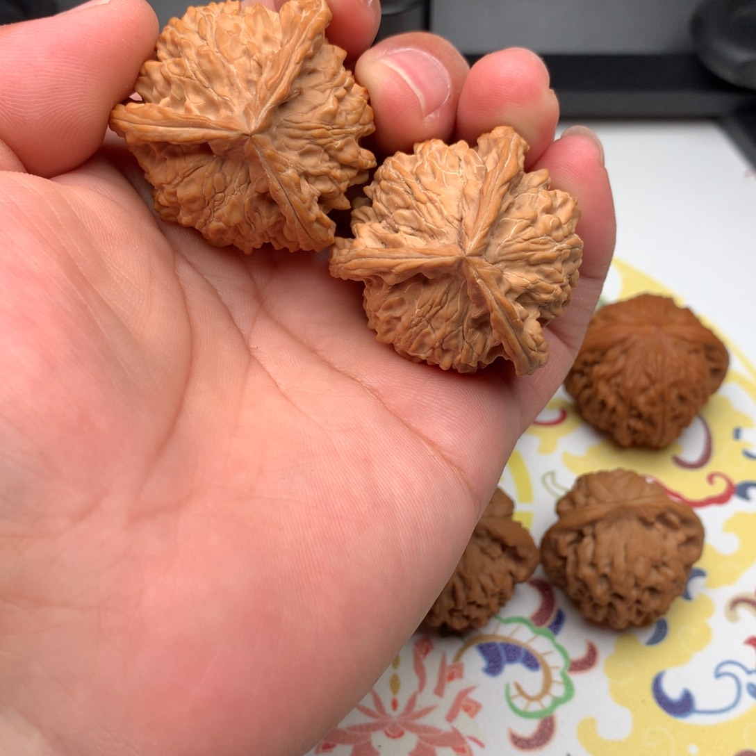 文玩核桃把件寒*41三棱2088