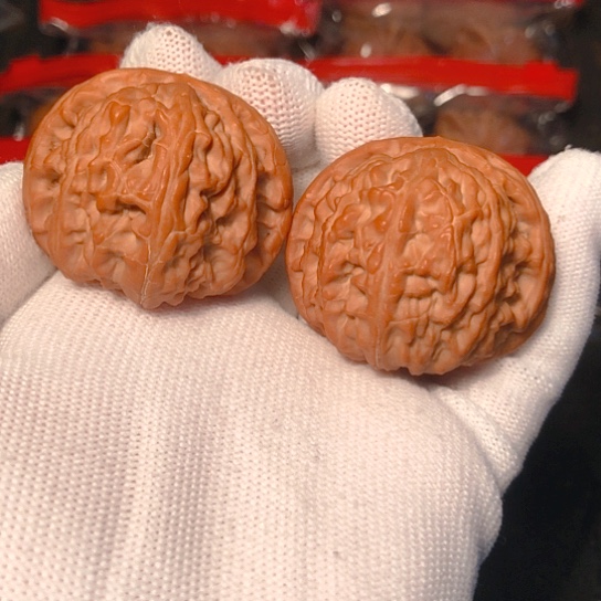 把件文玩核桃白狮子41