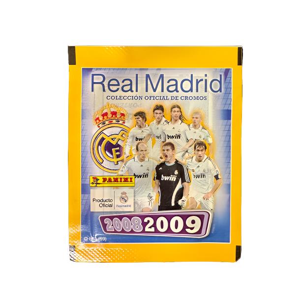 panini 2008-09 皇马队贴 2包 