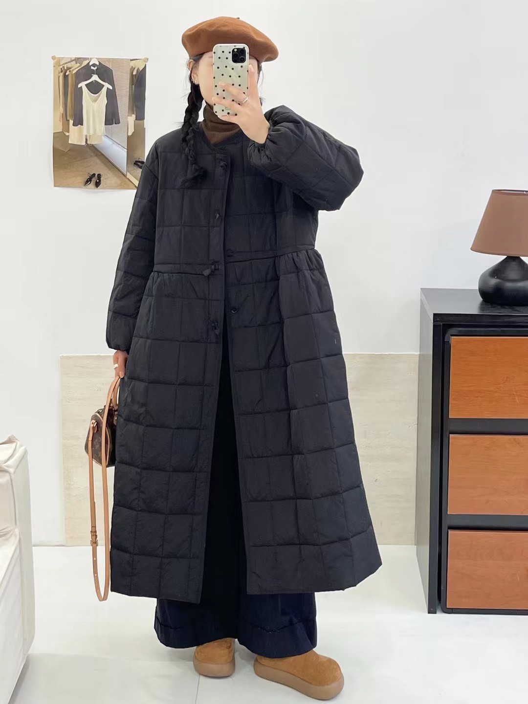 小胡椒.丹丹 秋冬棉麻连衣裙棉服集合链接  编码（001-050）X