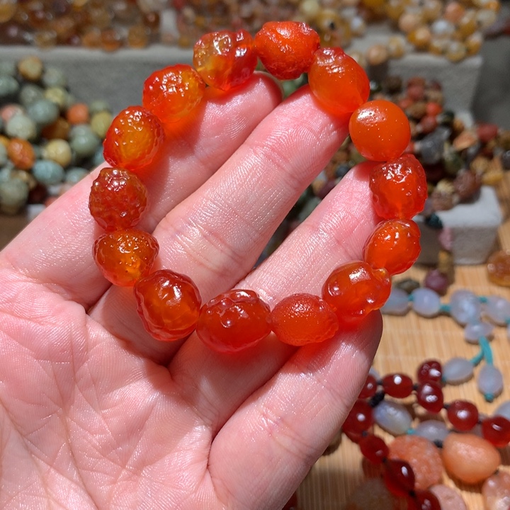 玛瑙/玉髓车挂未镶嵌