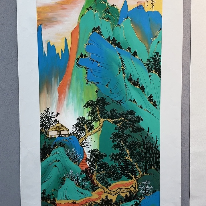 国画书法作品多次参加
