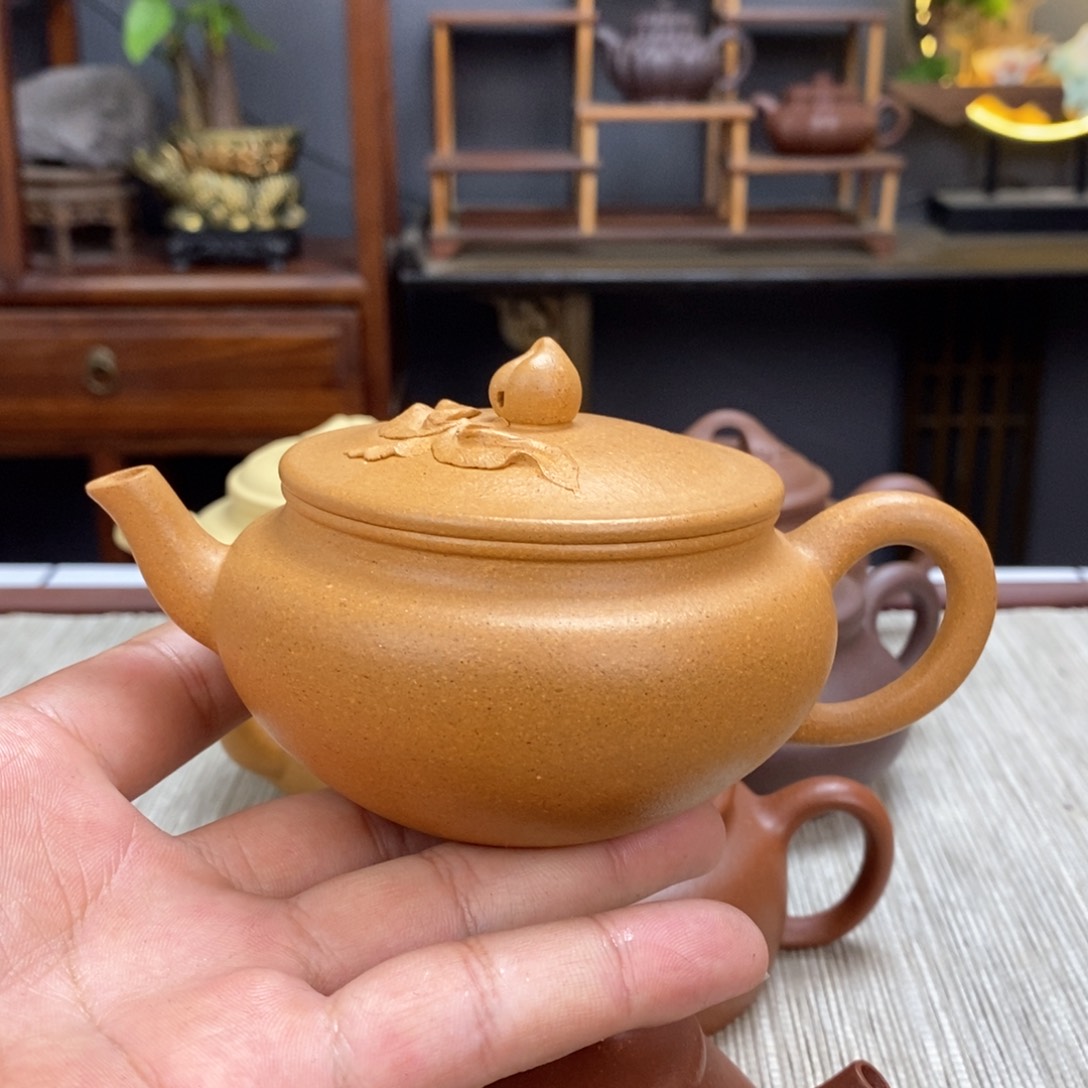 段泥茶壶容量200毫升