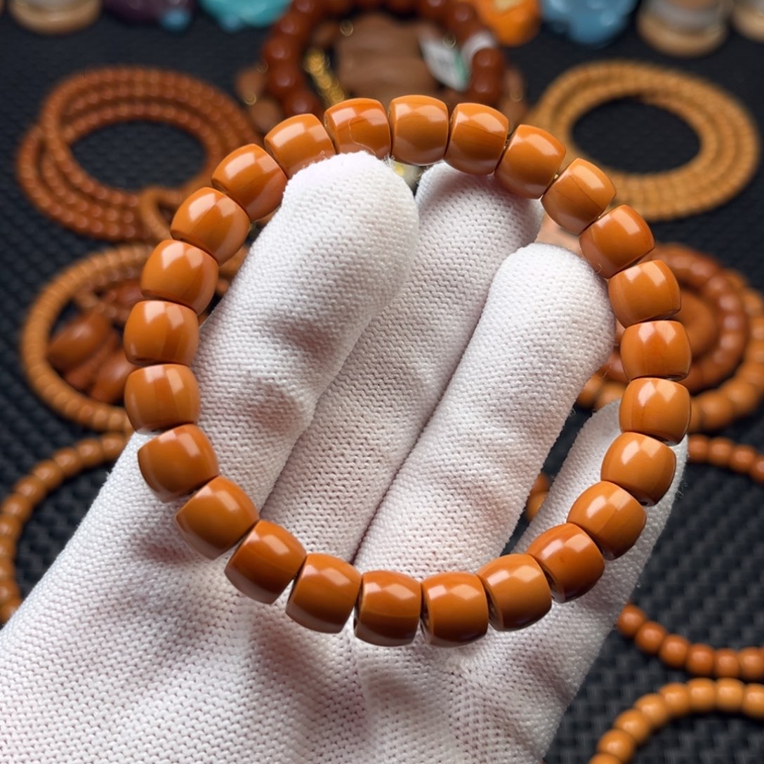 加****吊坠橄榄核9.0mm橄榄核中段单圈