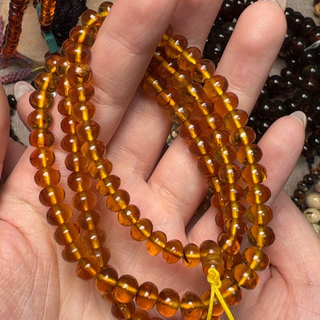琥珀手链未镶嵌金珀福利品