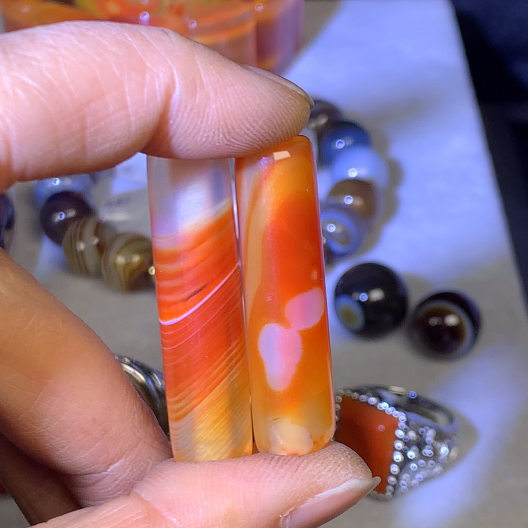 玛瑙/玉髓未镶嵌颈饰