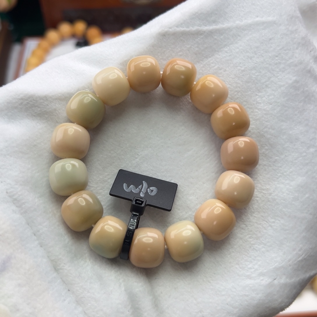 菩提根/象牙果手串卡15桶珠微瑕10