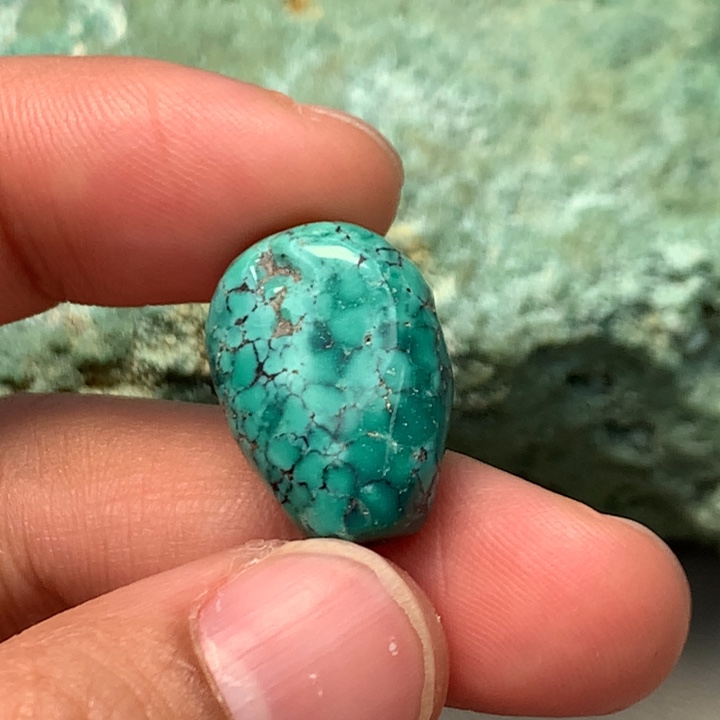 绿松石未镶嵌颈饰