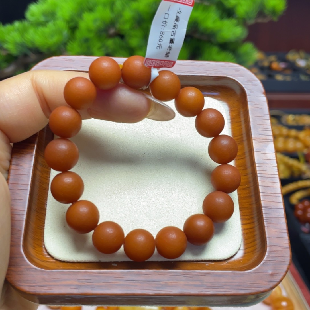 蜜蜡手链未镶嵌手串