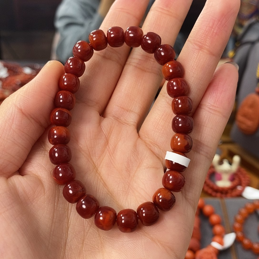 南红玛瑙单圈8m m未镶嵌