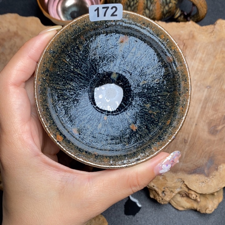 茶盏建窑建盏主人杯172