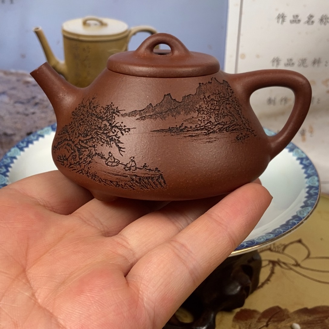 紫砂茶壶全手150 容量宜兴紫砂壶