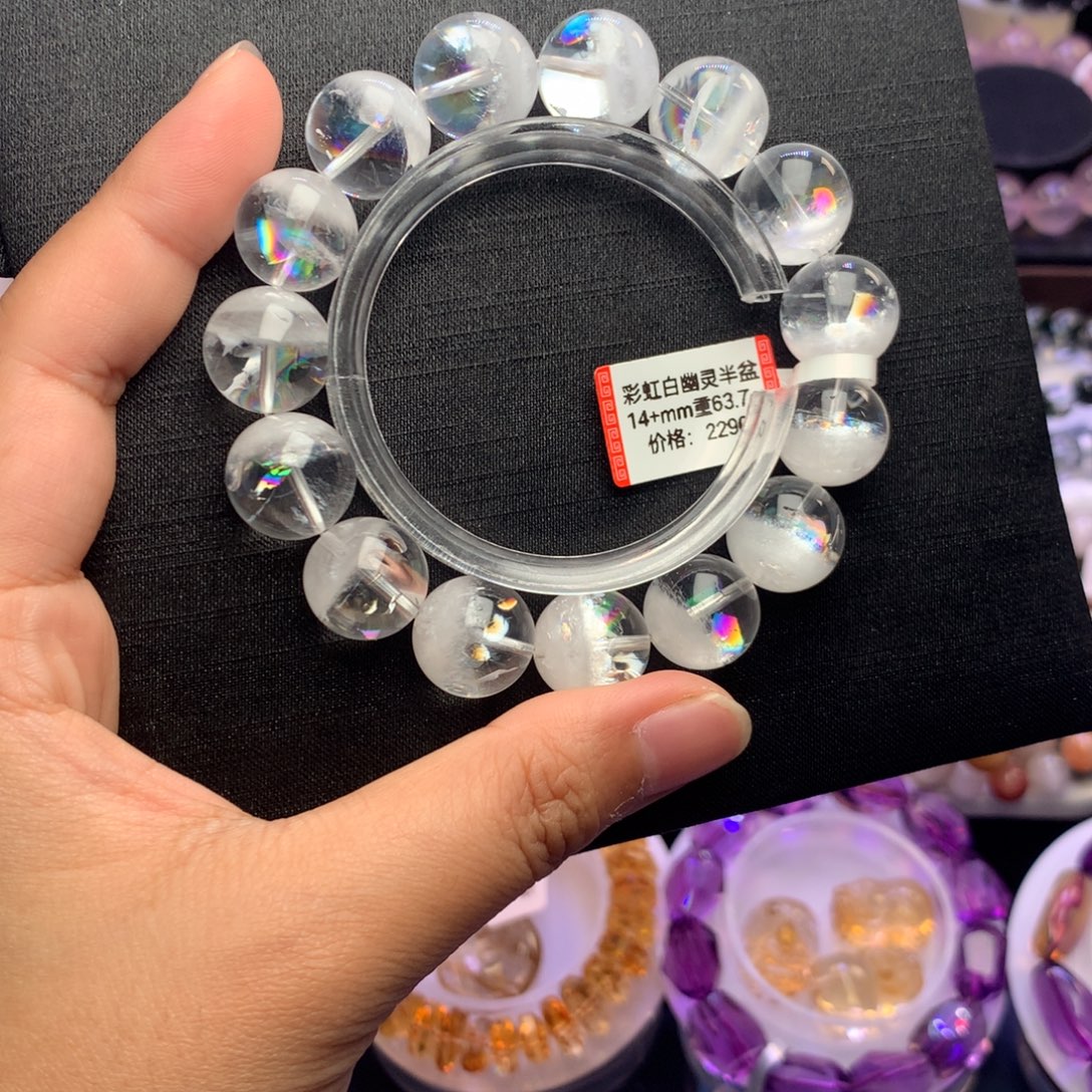 水晶未镶嵌手链手链