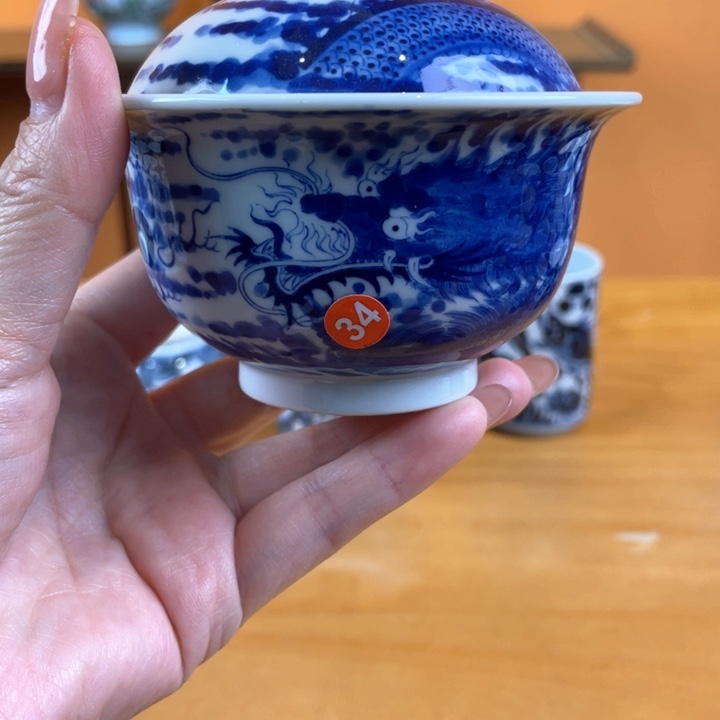 杯子景德镇手绘哈哈哈哈
