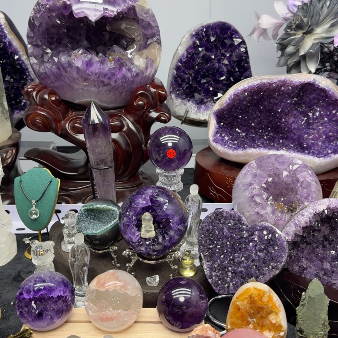 未镶嵌摆件水晶天然水晶