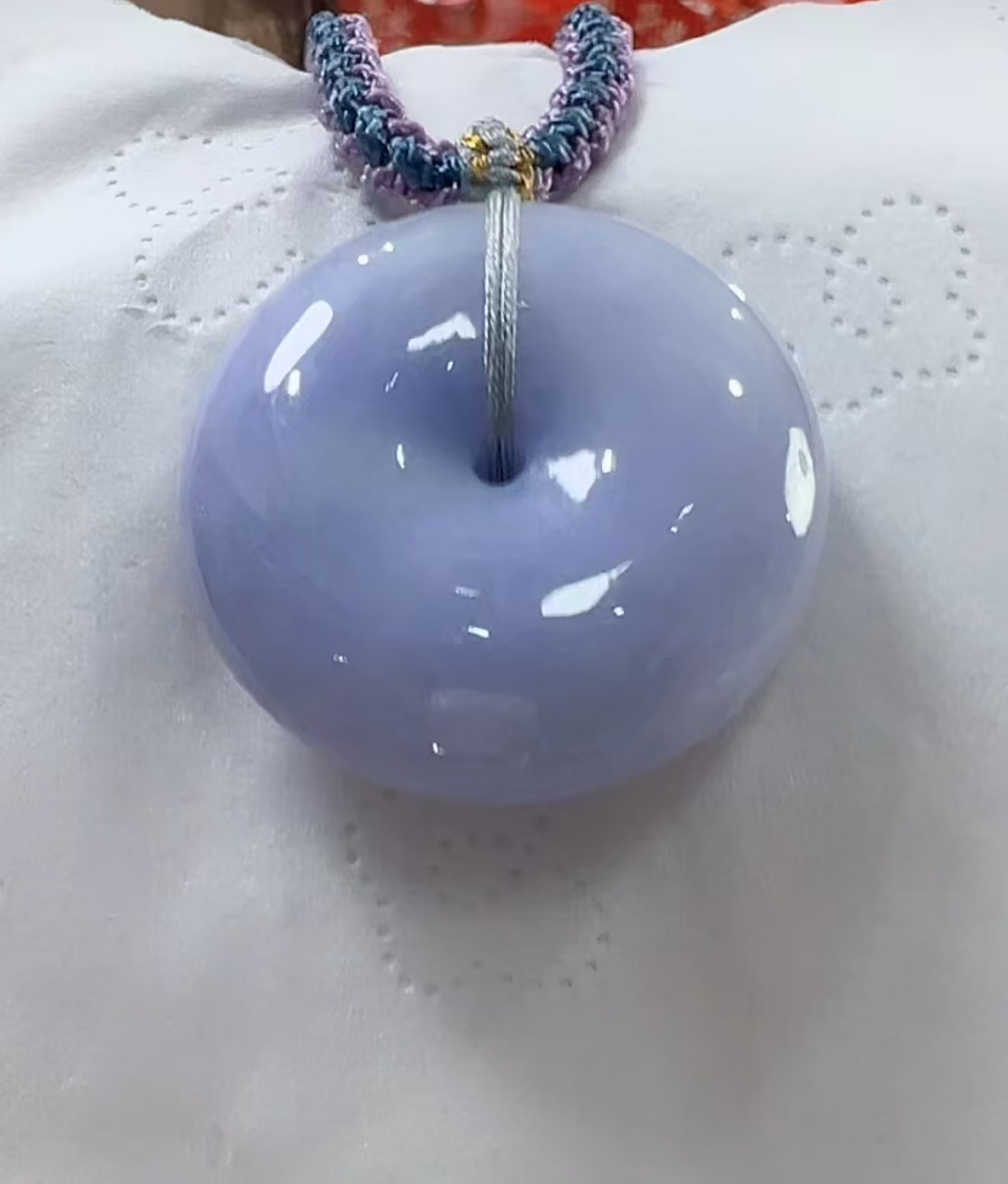 天然翡翠A货平安扣（多样性发货发其一）宽高33-35厚10-12送绳