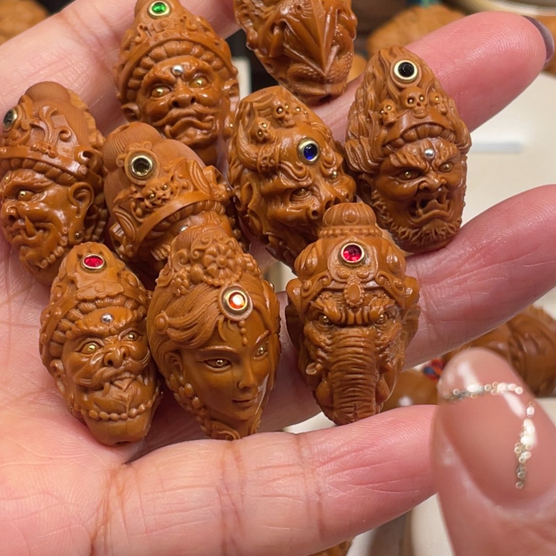 橄榄核手串/手链五色财神橄榄核手串