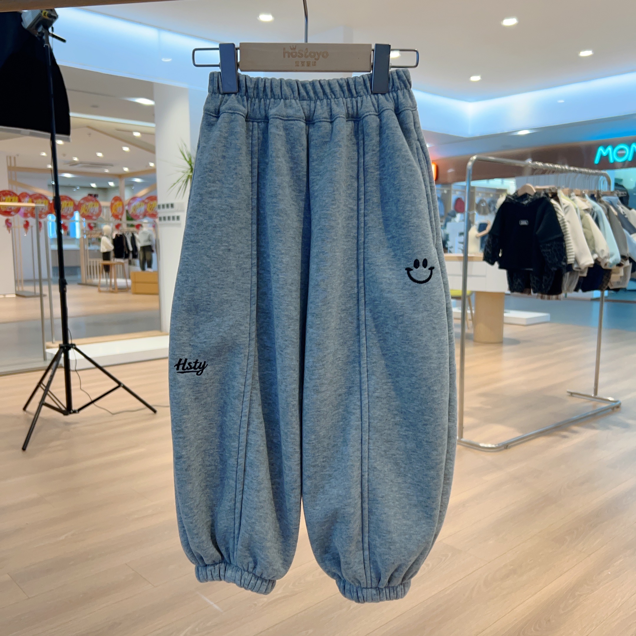 【加绒加厚】男童冬款保暖百搭加绒针织裤17430358102