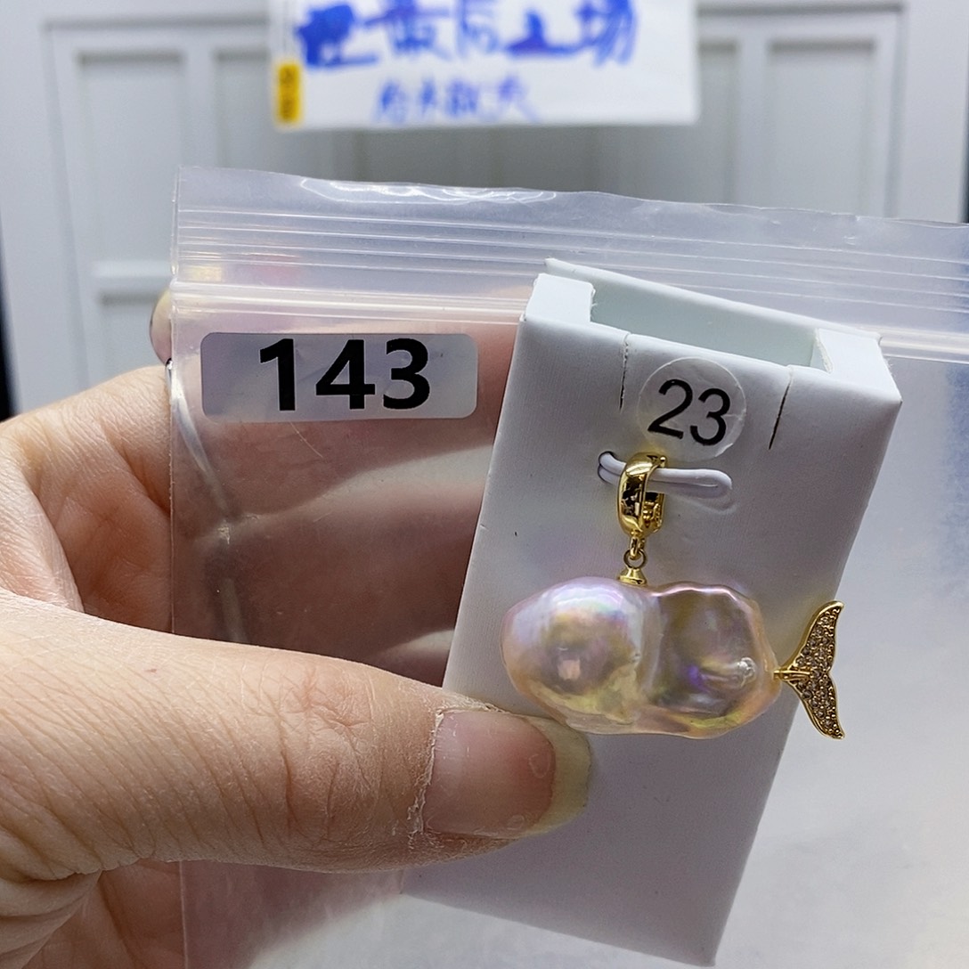 颈饰合金淡水珍珠