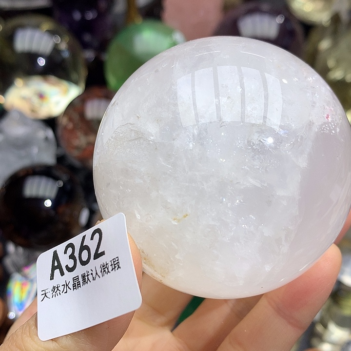 水晶天然水晶摆件64mm未镶嵌