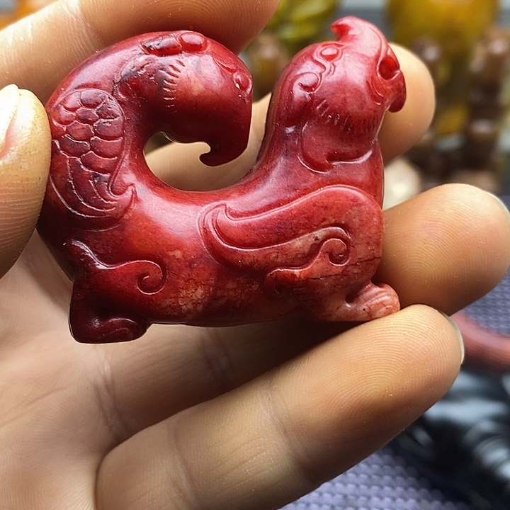 未镶嵌蛇纹石玉颈饰