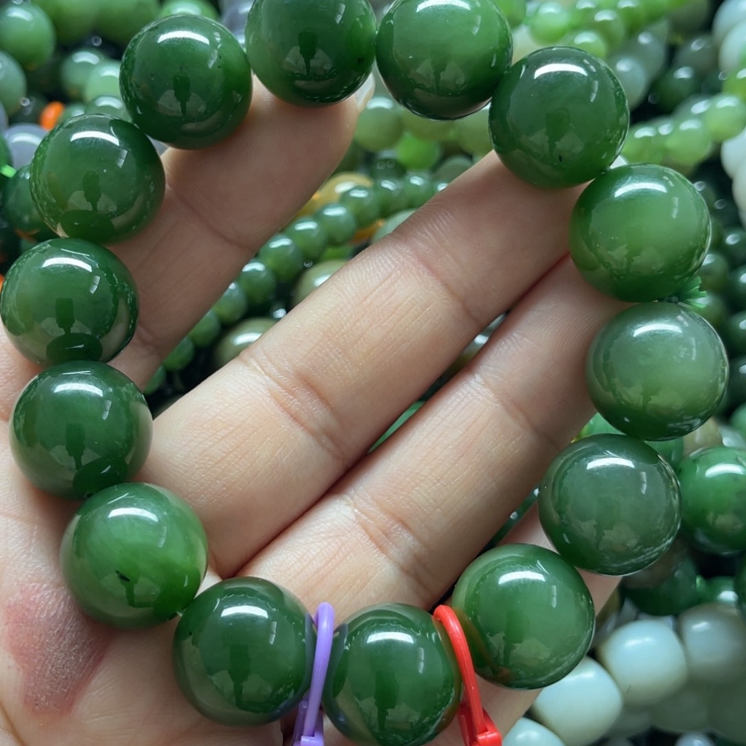 和田玉手链未镶嵌