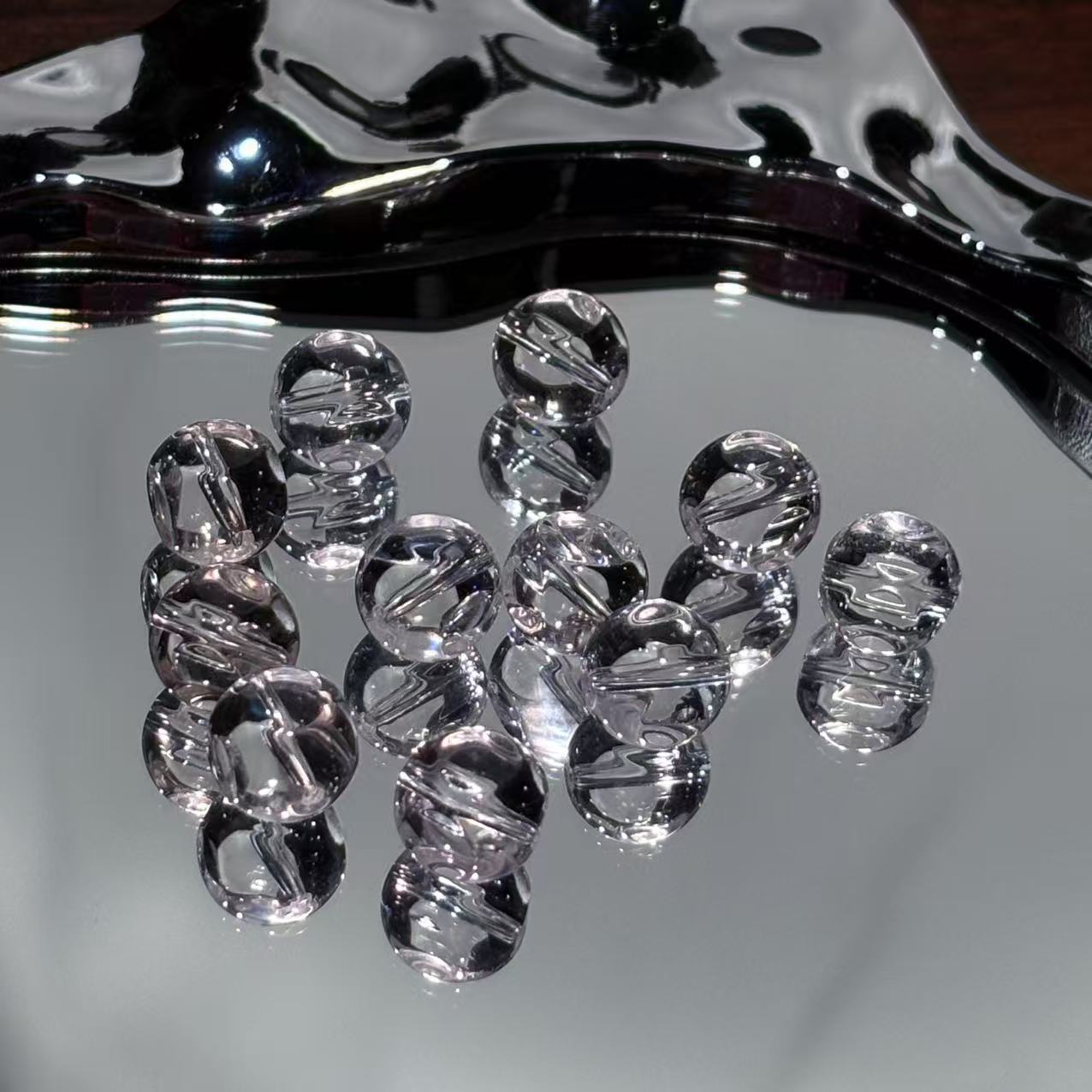 E247 全净体单颗白水晶 多样性发其一