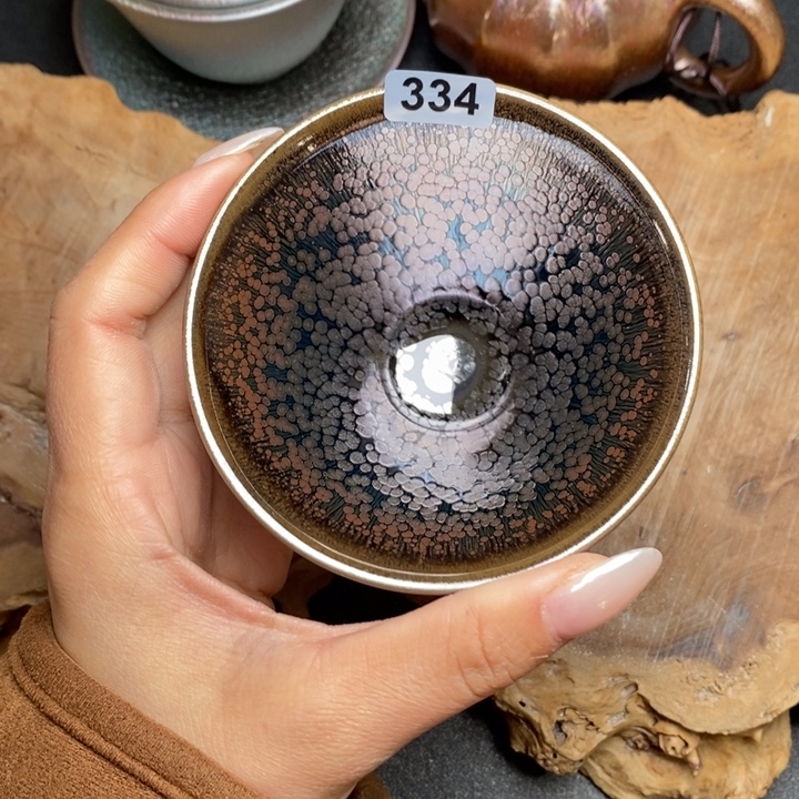 茶盏建窑建盏主人杯334