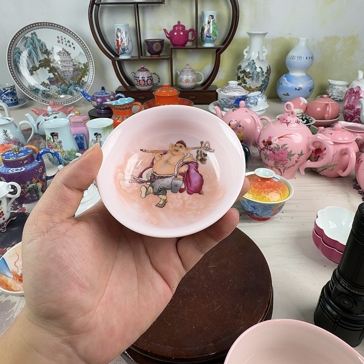 陶摆件景德镇陶瓷老厂瓷30