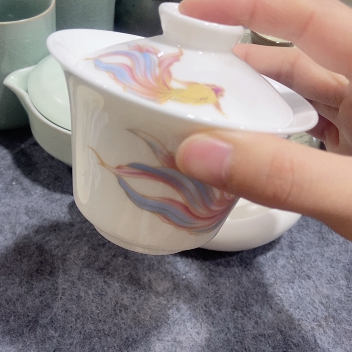 茶具微瑕，介意勿拍