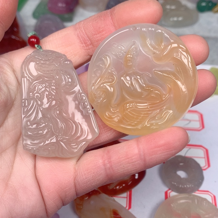 玛瑙/玉髓颈饰未镶嵌用****8