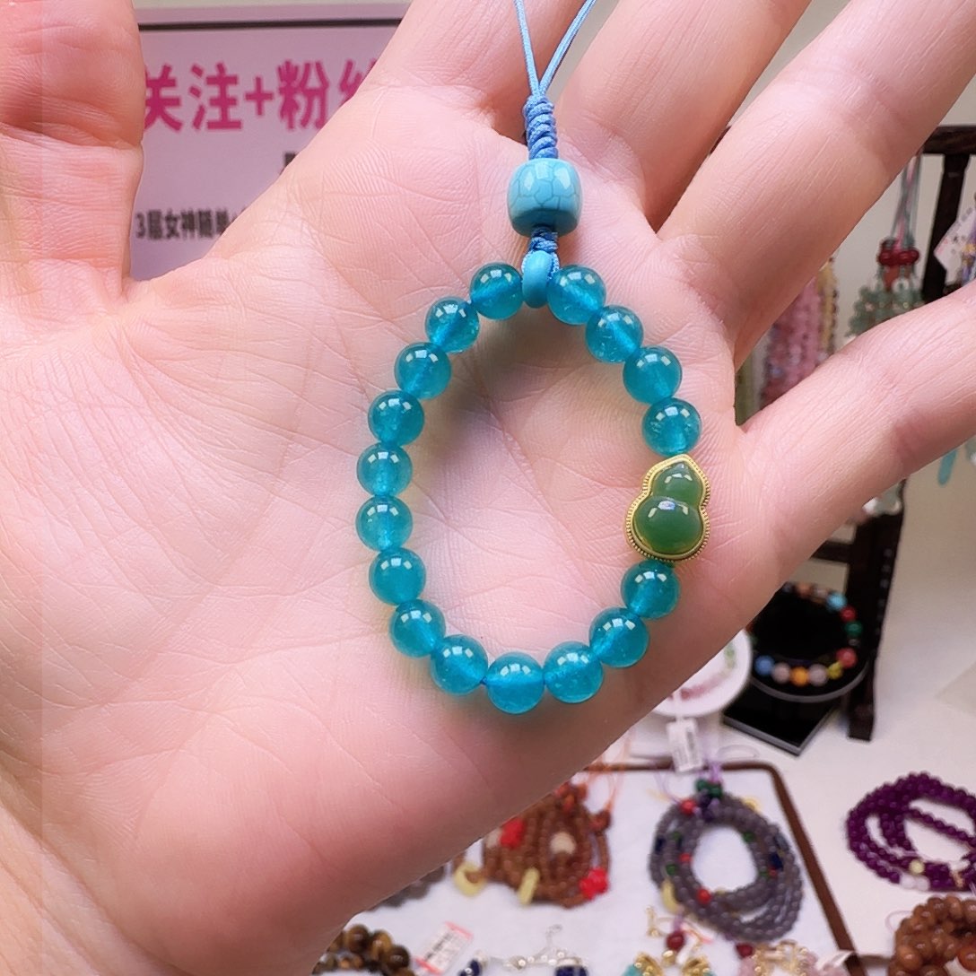 玛瑙/玉髓吊坠(赠链)银S800镀金镶嵌
