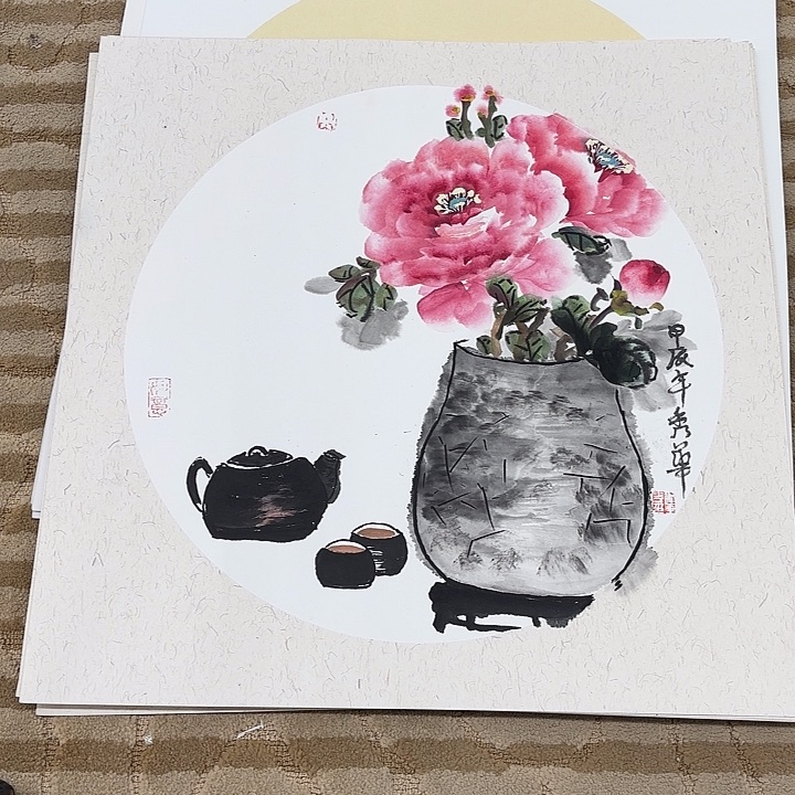 国画花鸟的翅膀和翅膀50.50