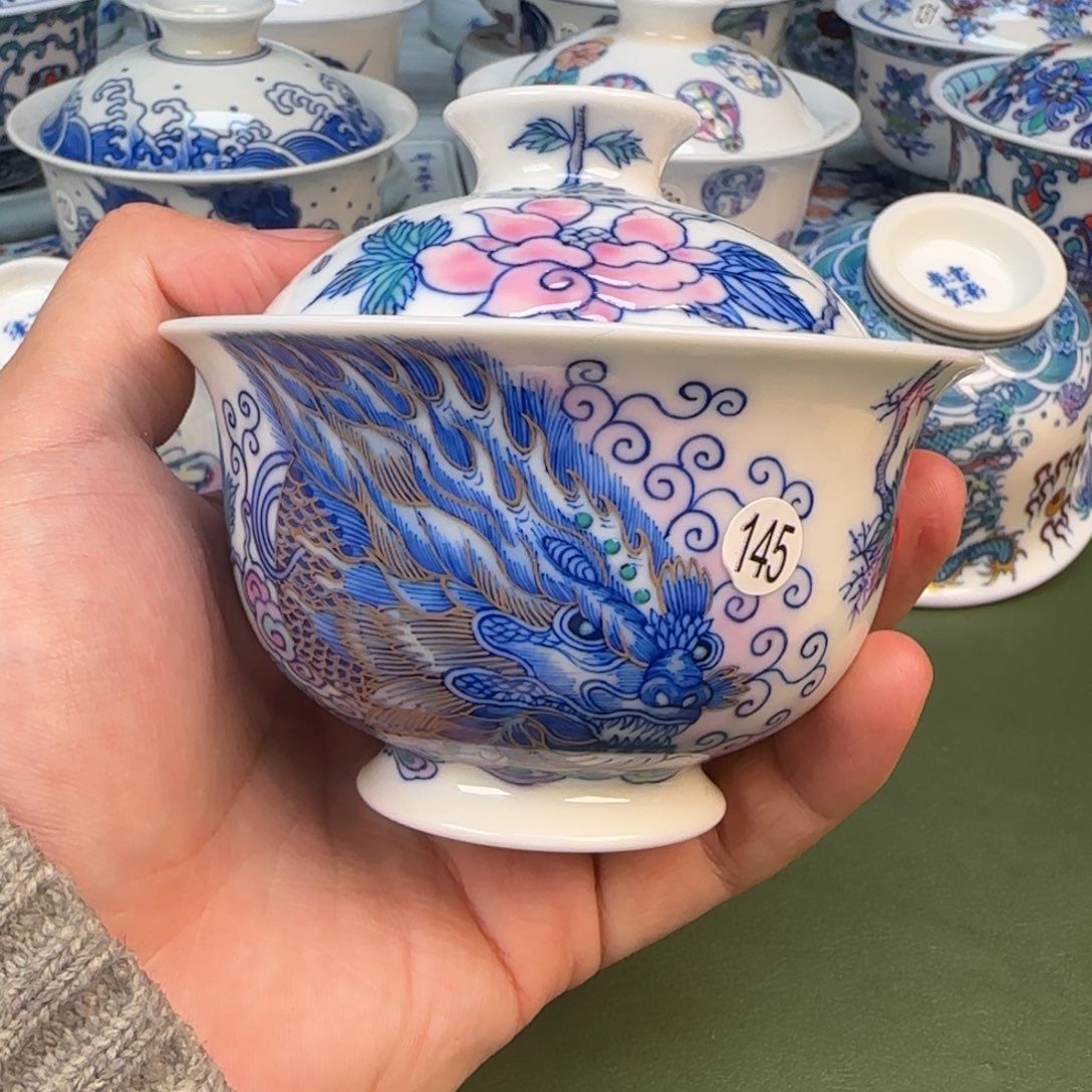 景德镇纯手工手绘茶具145