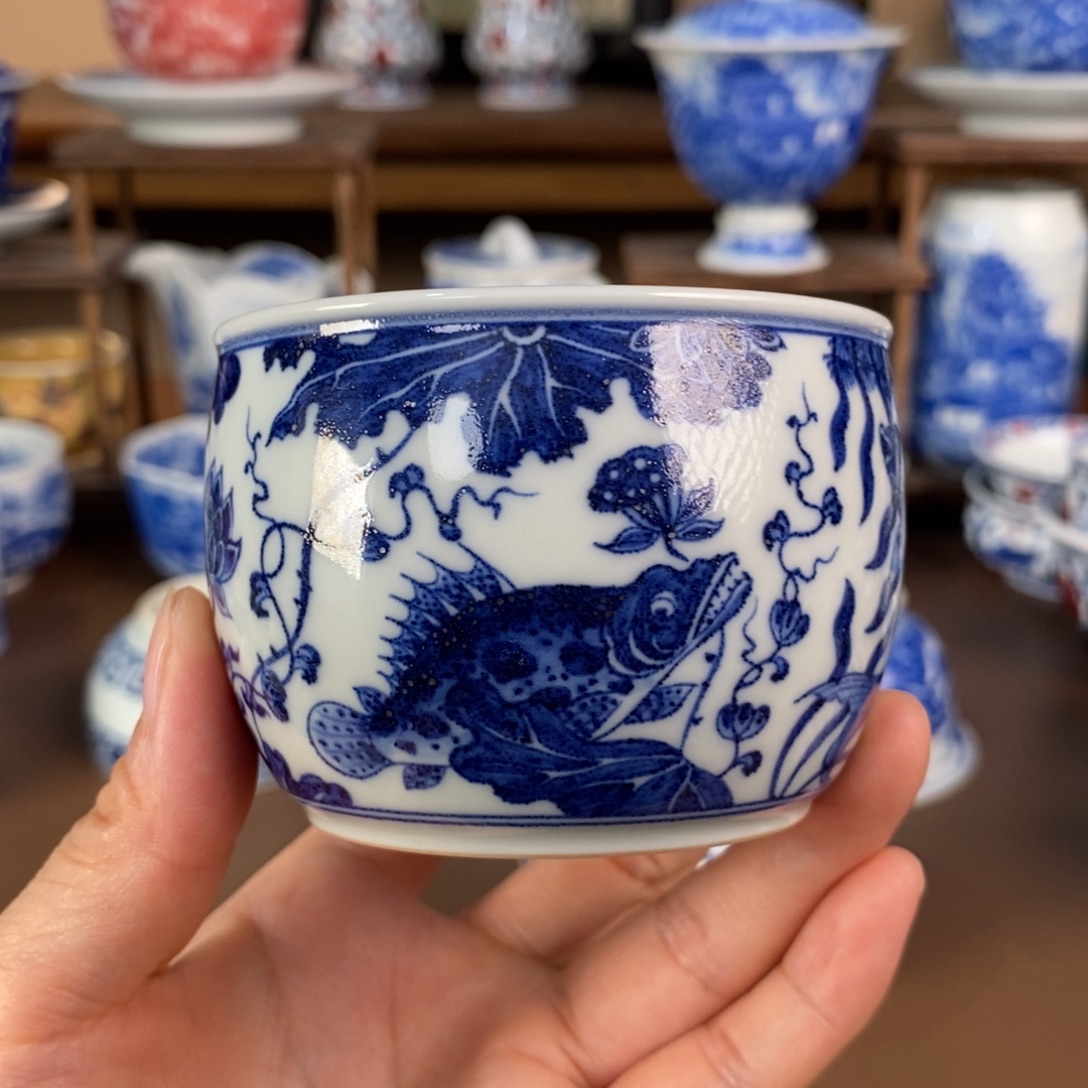 景德镇陶瓷手工手绘