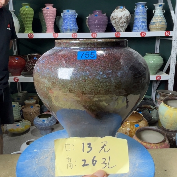 景德镇陶瓷花盆花器755