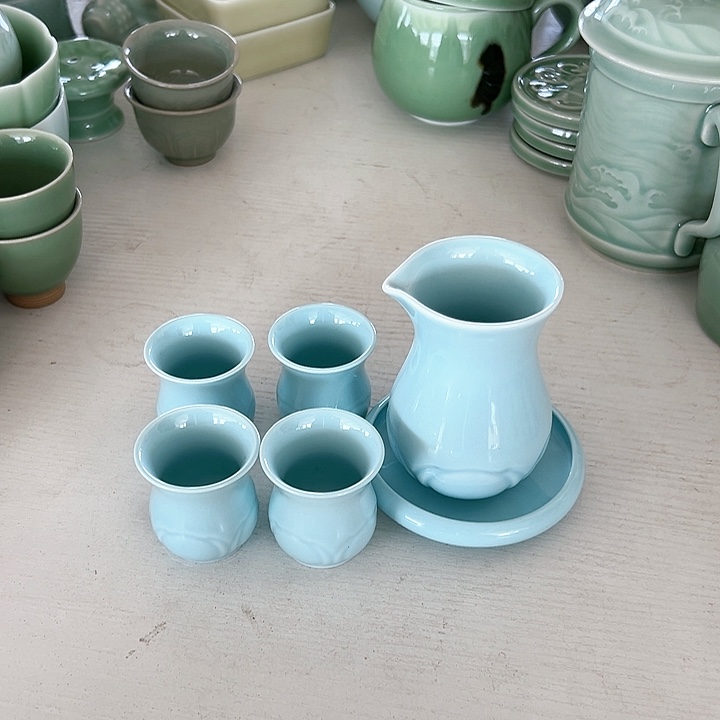 小米茶器龙泉青瓷