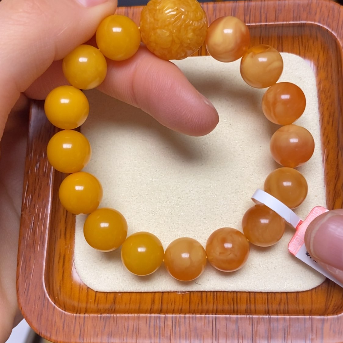 【闪购商品】蜜蜡手链未镶嵌手串