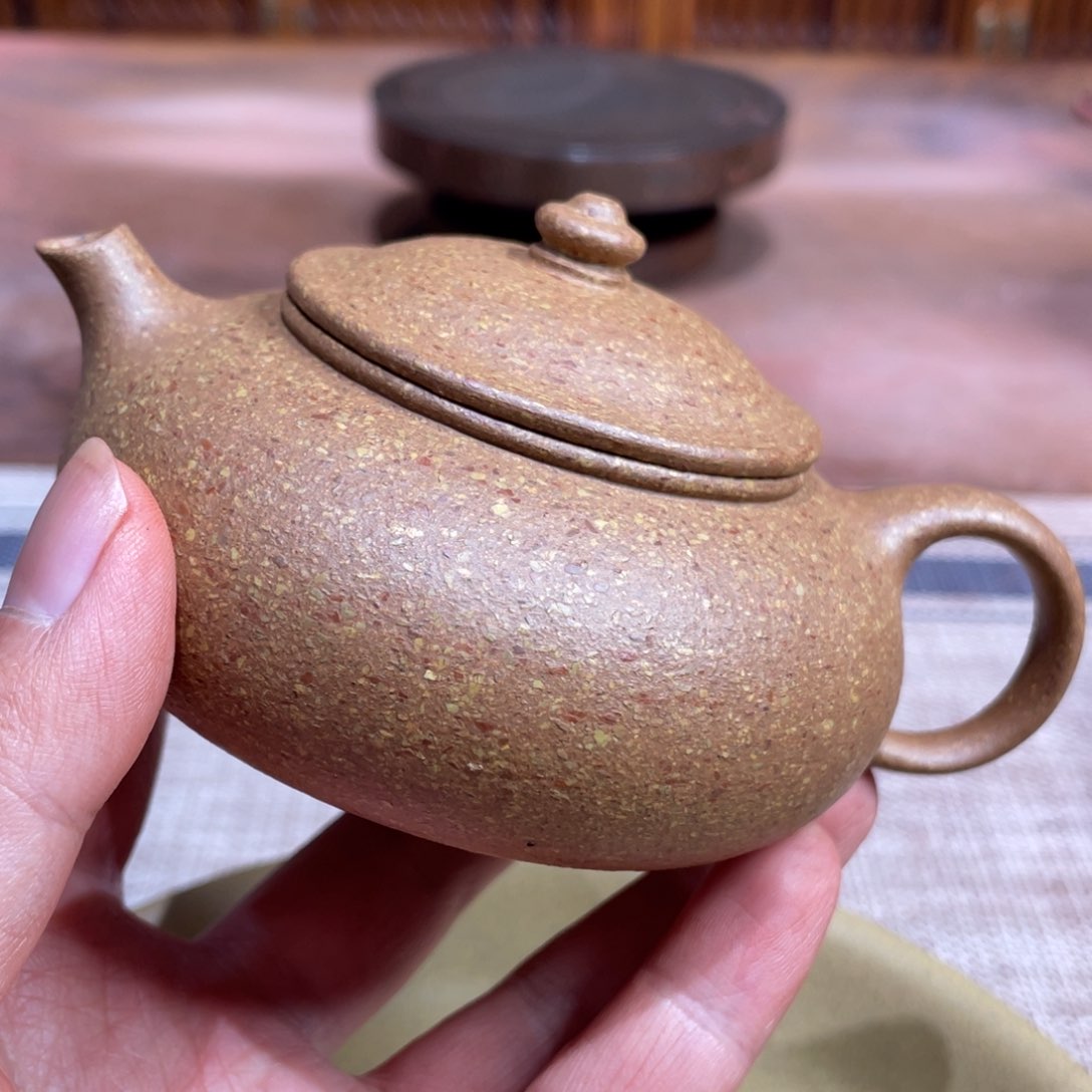 紫砂茶壶田****欢宜兴紫砂原矿紫砂壶