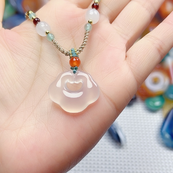 玛瑙/玉髓未镶嵌颈饰