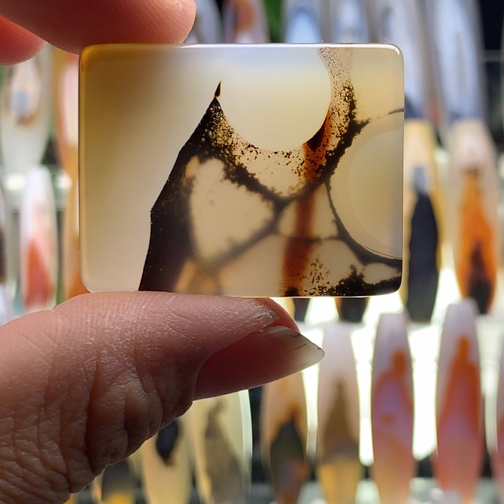 玛瑙/玉髓颈饰未镶嵌117