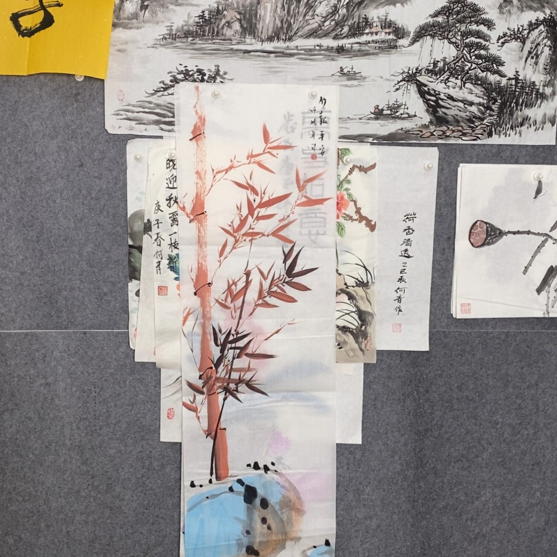 国画手写手绘国画作品13