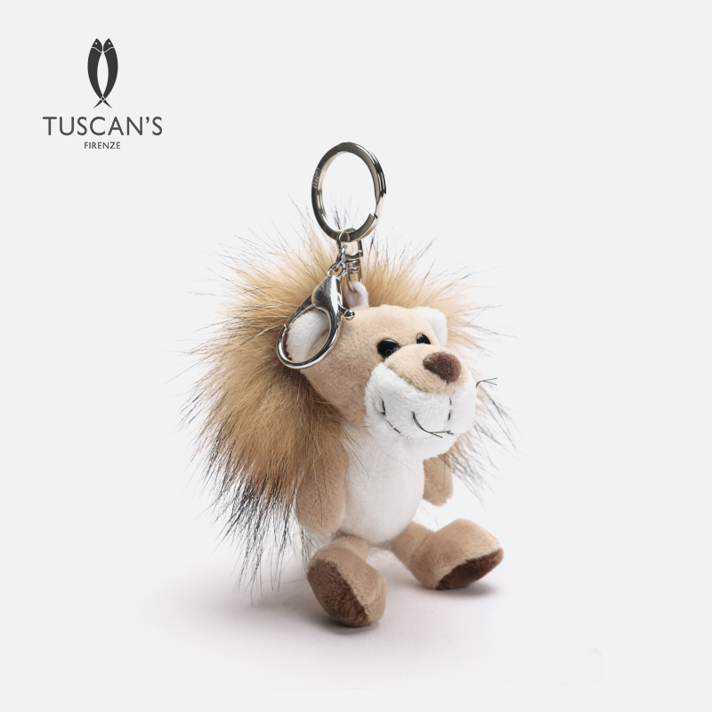 TUSCAN'S时尚可爱（炸毛小狮子）潮流包挂件箱包配件
