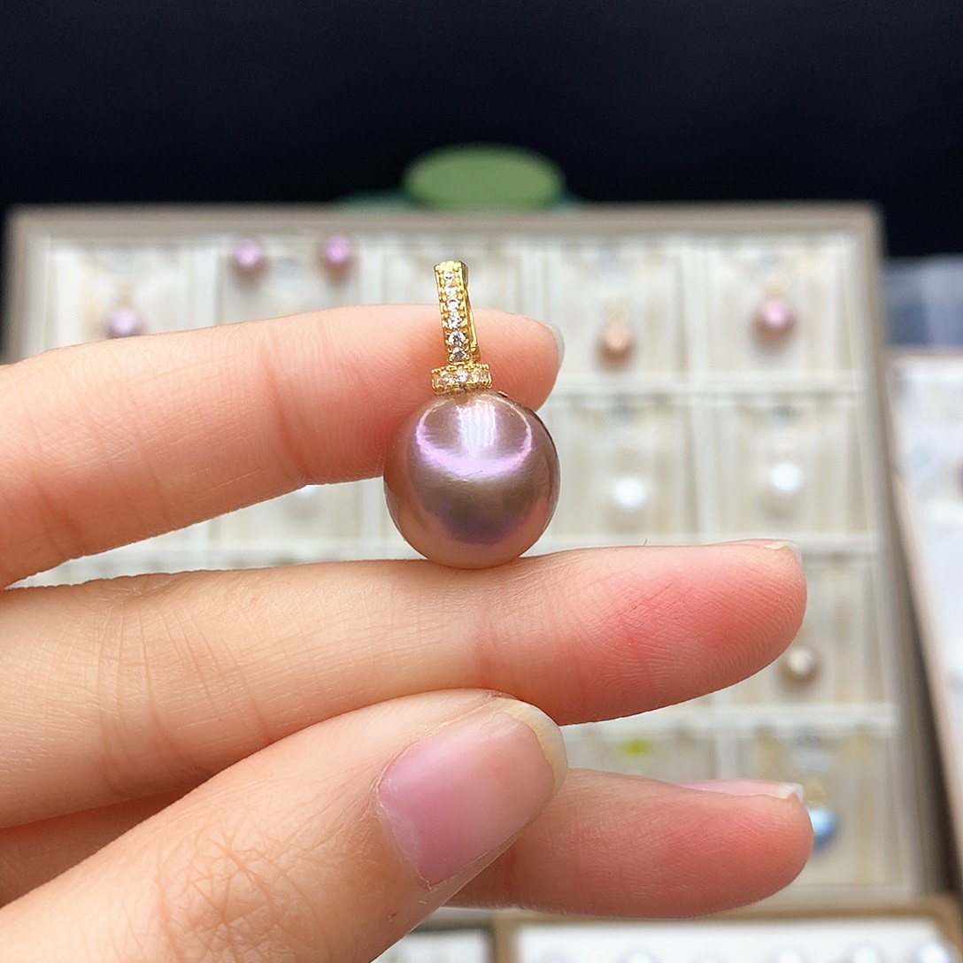 淡水珍珠合金颈饰