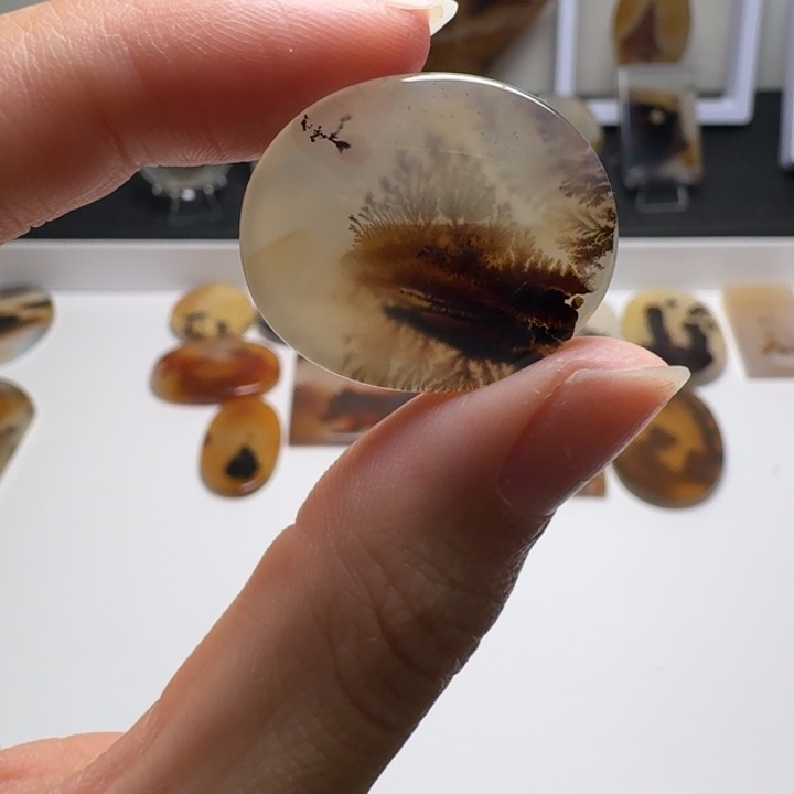 玛瑙/玉髓未镶嵌珠宝奇石