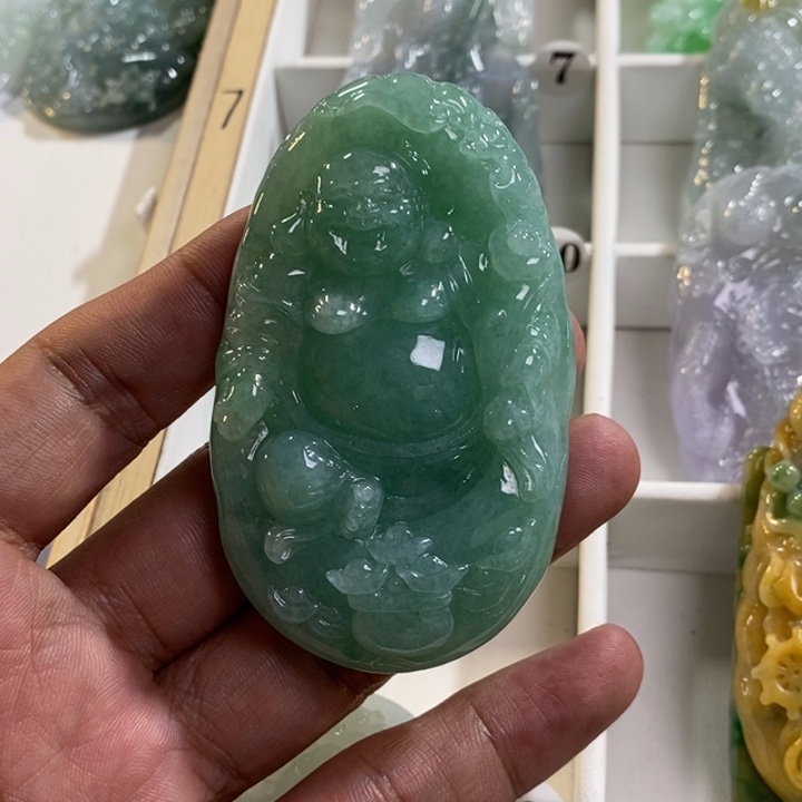 颈饰未镶嵌翡翠王****品佛