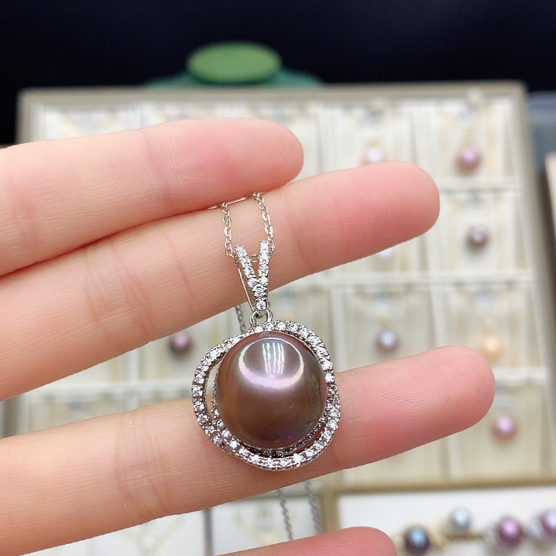 淡水珍珠颈饰合金