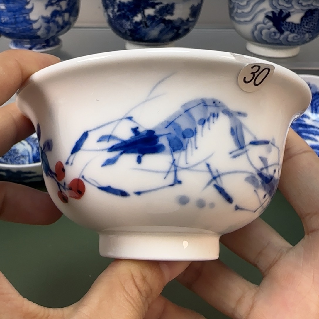 杯木木景德镇纯手绘茶具30